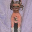 Chinese Crested Clock