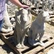 Collie Statue Unfinished