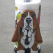 Basset Hound Paper Towel Holder