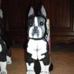 Boston Terrier Paper Towel Holder